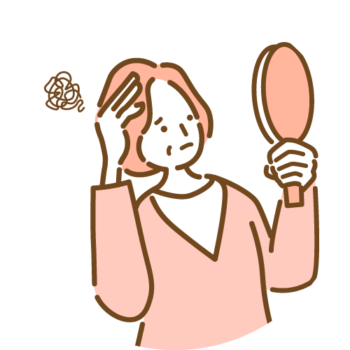 女性が薄毛になる要因